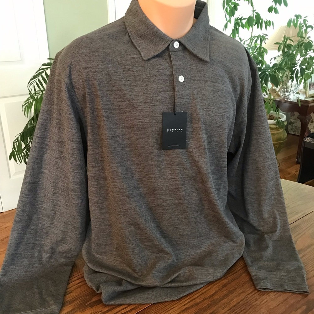 Dunning Golf Long Sleeve Polo